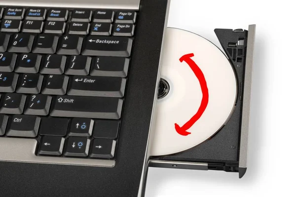 Computer Software, Cd, Dvd. — Stockfoto