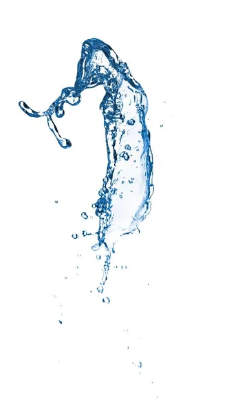 Salpicadura de agua clara abstracta — Foto de Stock