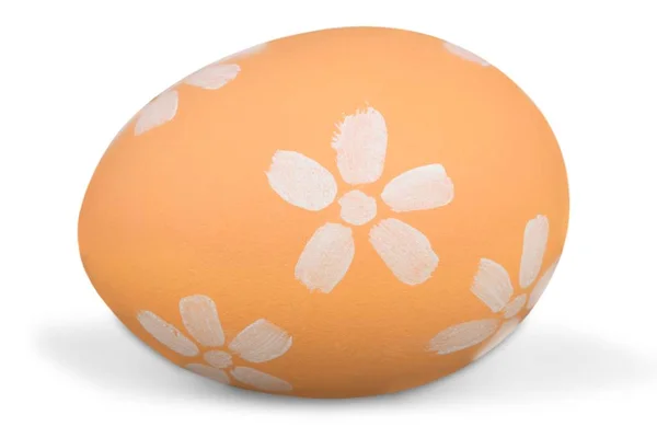Paskalya Yumurtası Beyaz Arkaplanda Izole — Stok fotoğraf