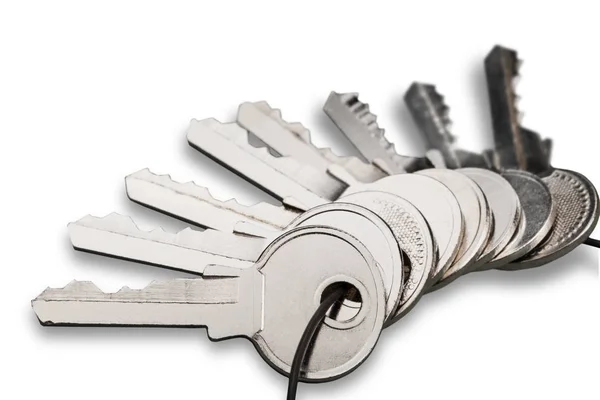 Dva klíče od domu — Stock fotografie