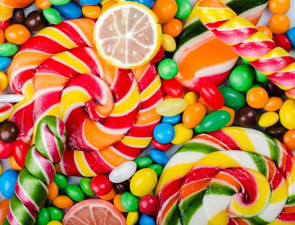 Sortimento de doces coloridos — Fotografia de Stock