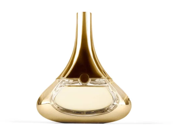 Mode Flasche Parfüm Isoliert Auf Weißem Hintergrund — Stockfoto