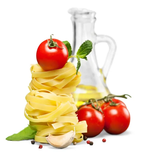 Spaghetti pasta with tomatoes — Stock Photo, Image