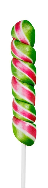 Spirale Lollypop auf Stock — Stockfoto