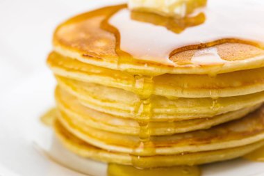 Siryp ile lezzetli gözleme