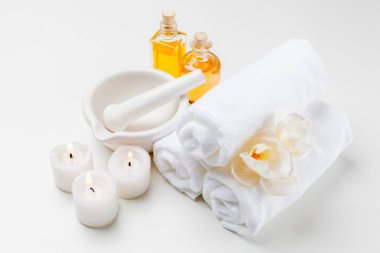 Güzel spa kompozisyonu