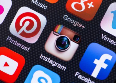 Modern dokunmatik ekran smartphone