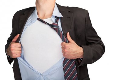 genç yakışıklı işadamı