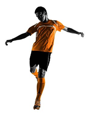 genç erkek futbol oyuncusu 