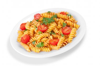 Domatesli İtalyan makarnası