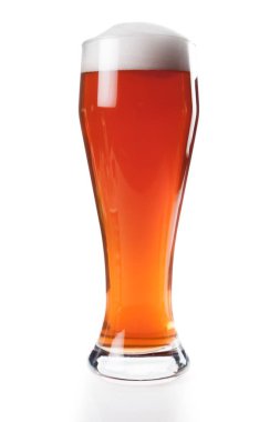 soğuk bir bira bardağı