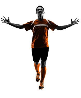 genç erkek futbol oyuncusu 