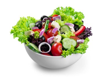 Sebzeli taze salata