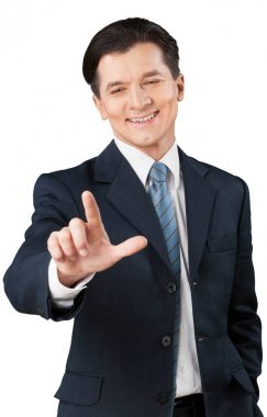 genç yakışıklı işadamı