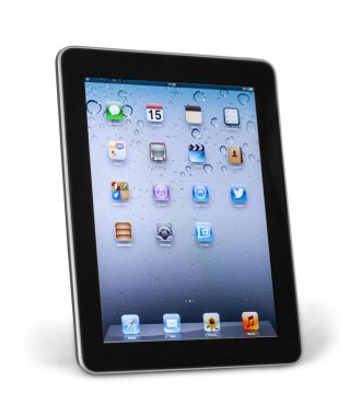 Dokunmatik görüntüleniyor ile Apple ipad