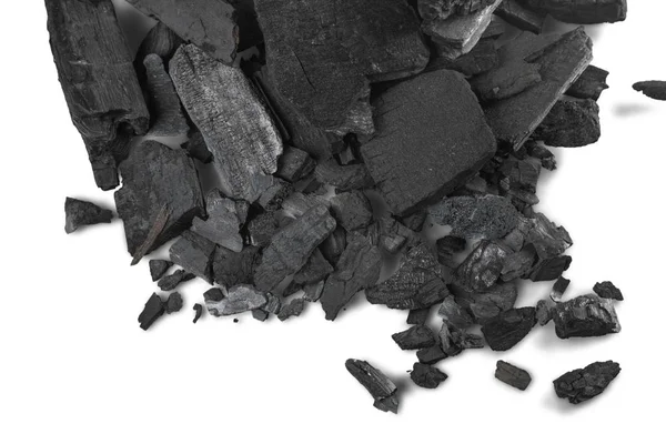 Textur fossiler Kohle — Stockfoto