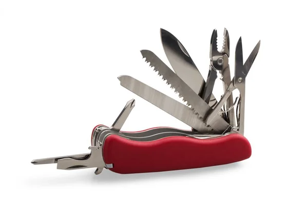 Multi-Tasking metal Penknife — Stock Photo, Image
