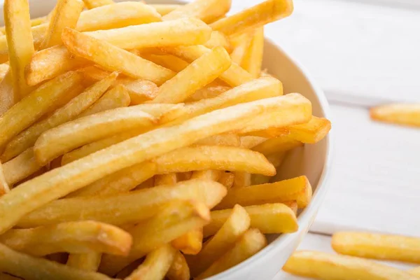 Pile of appetizing french fries — Stock Photo, Image