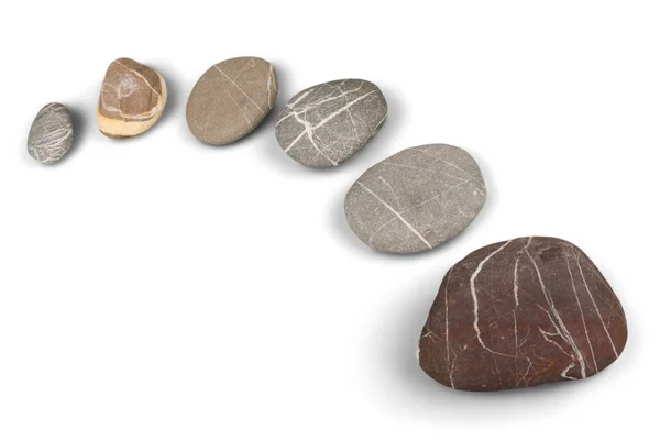 Дзен-базальтовые камни — стоковое фото
