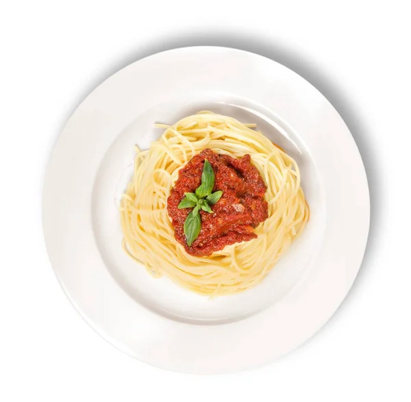 Pâtes spaghetti aux tomates — Photo