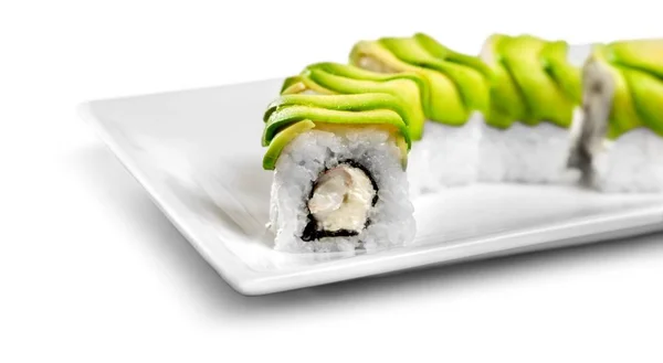 Sabrosos rollos de sushi —  Fotos de Stock