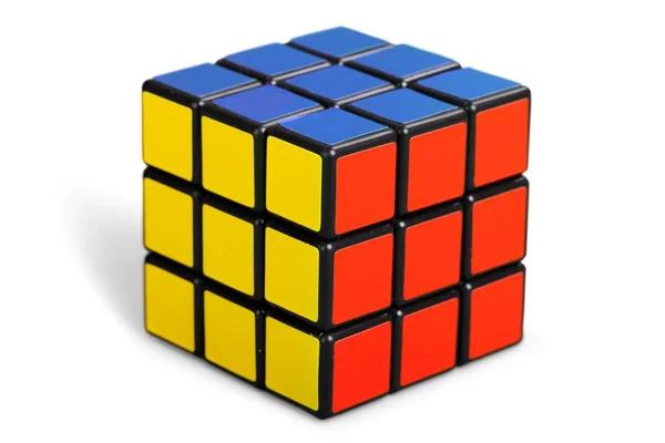 Rubik-kocka háttér. — Stock Fotó