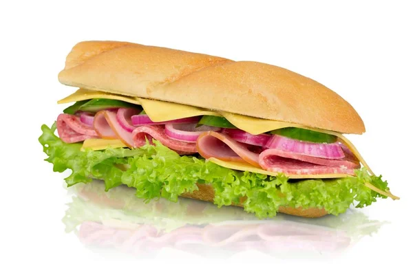 Sándwich fresco sabroso — Foto de Stock