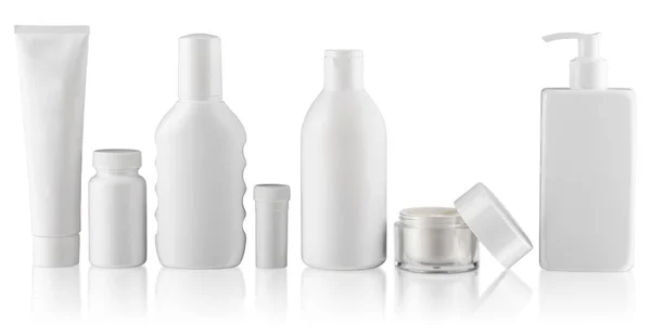Aantal Pakketten Voor Cosmetische Producten — Stockfoto