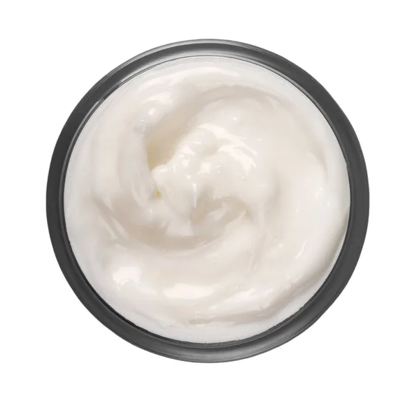Cosmetische Crème Geïsoleerd Witte Achtergrond — Stockfoto