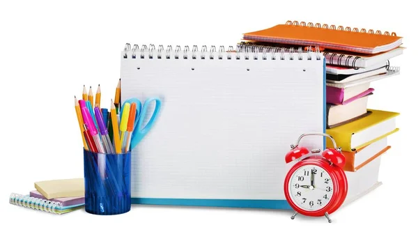 Colorful school supplies — Stock Photo, Image