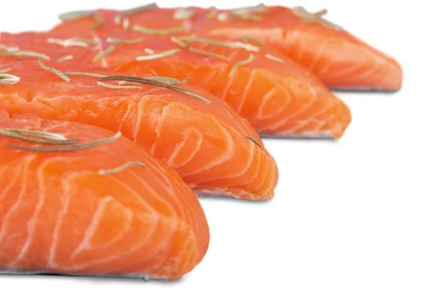 Salmon mentah segar — Stok Foto