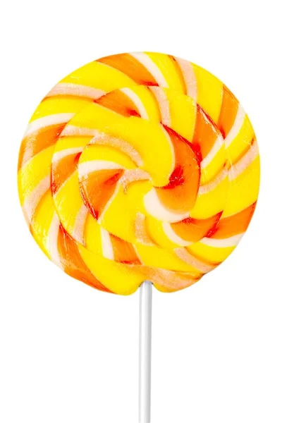 Lollypop spirali na kij — Zdjęcie stockowe