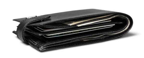 Beautiful leather wallet — Stock Photo, Image