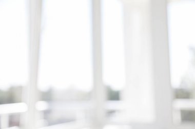 Cam pencere lobi için dış görünümü oluşturma office arka plan bulanıklık
