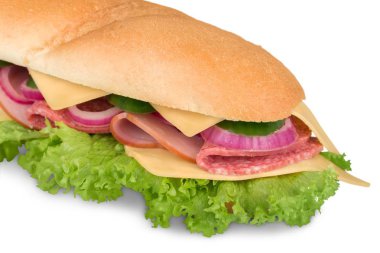 Taze lezzetli sandviç