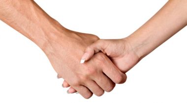 İş tokalaşması ve iş adamları