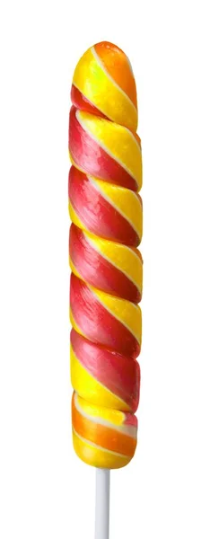 Spirale Lollypop auf Stock — Stockfoto
