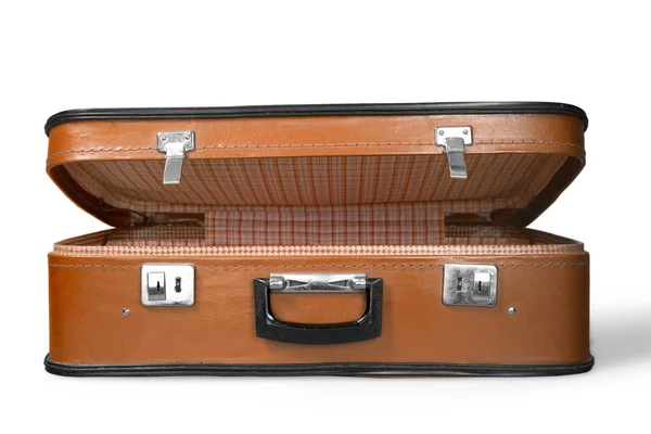Άδειο Vintage βαλίτσα — Φωτογραφία Αρχείου