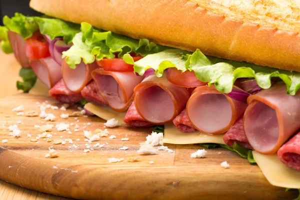 Verse, smakelijke sandwich — Stockfoto