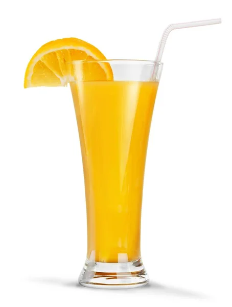 Vetro di delizioso succo d'arancia — Foto Stock