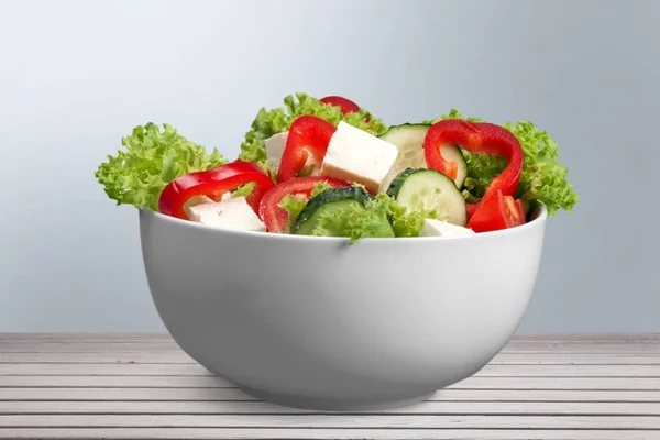 Salade grecque aux légumes frais — Photo