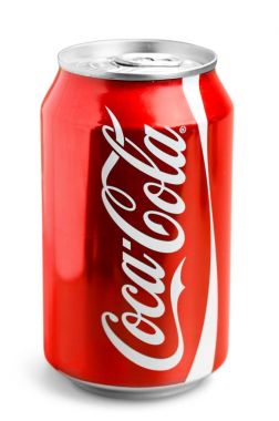 Coca Cola can isolated  clipart