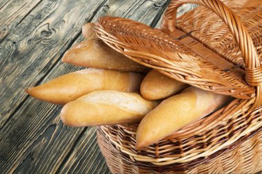 Taze ev yapımı ekmek.