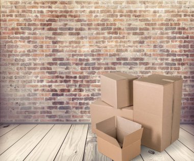 farklı karton kutular