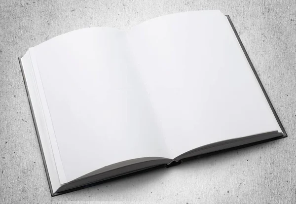 Nyissa meg az üres notebook — Stock Fotó