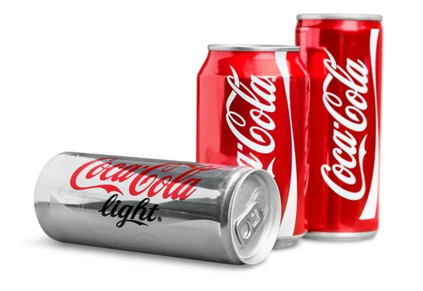 Coca Cola Dosen — Stockfoto