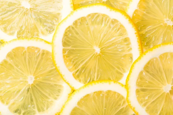 Färska gula citroner — Stockfoto