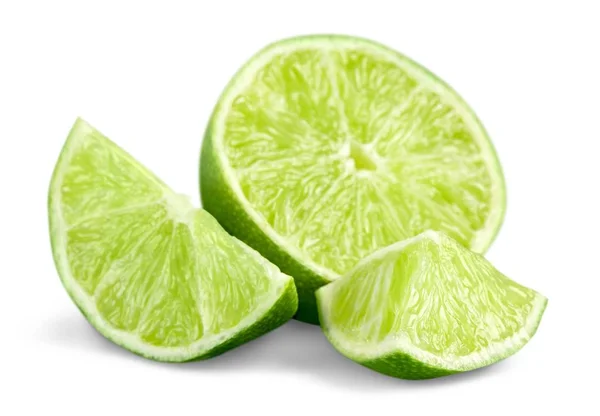 Slices of fresh lime — Stock Photo, Image