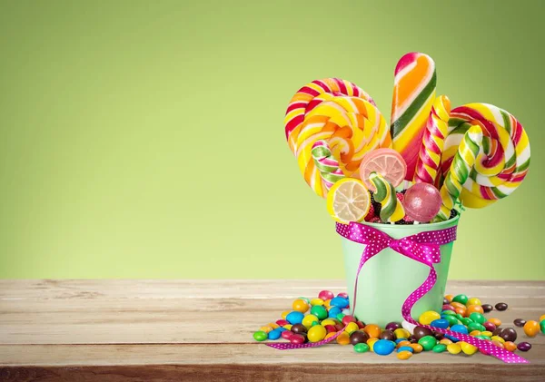 Dulces coloridos, jalea y mermelada — Foto de Stock