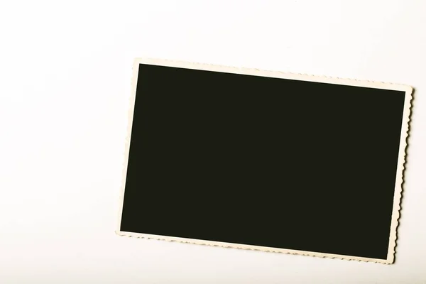 Макету з фото Polaroid — стокове фото